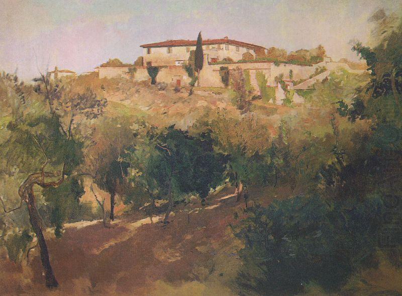 Villa Castellani, Bellosguardo, Frank Duveneck